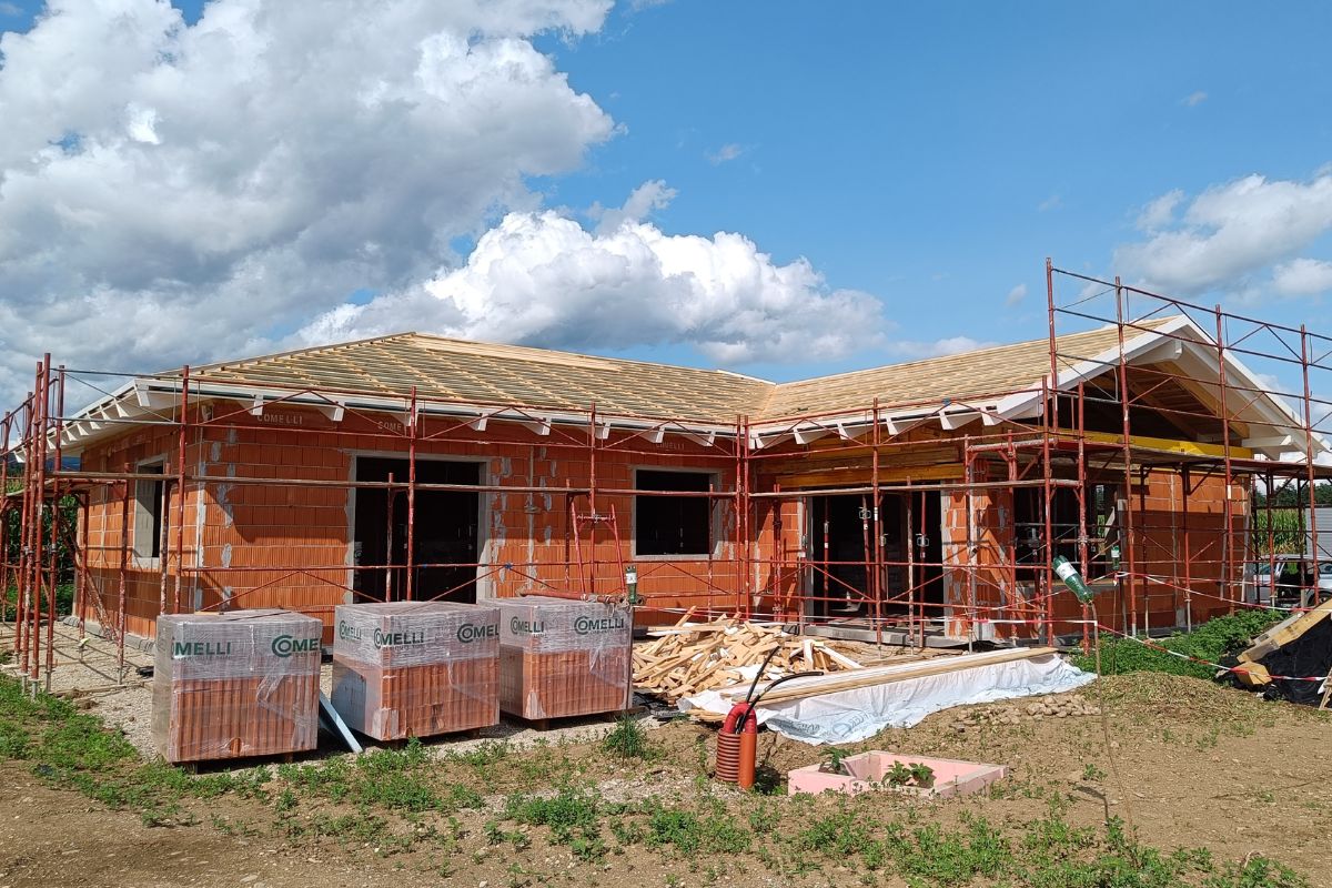 Fertighaus aus Ziegel bauen